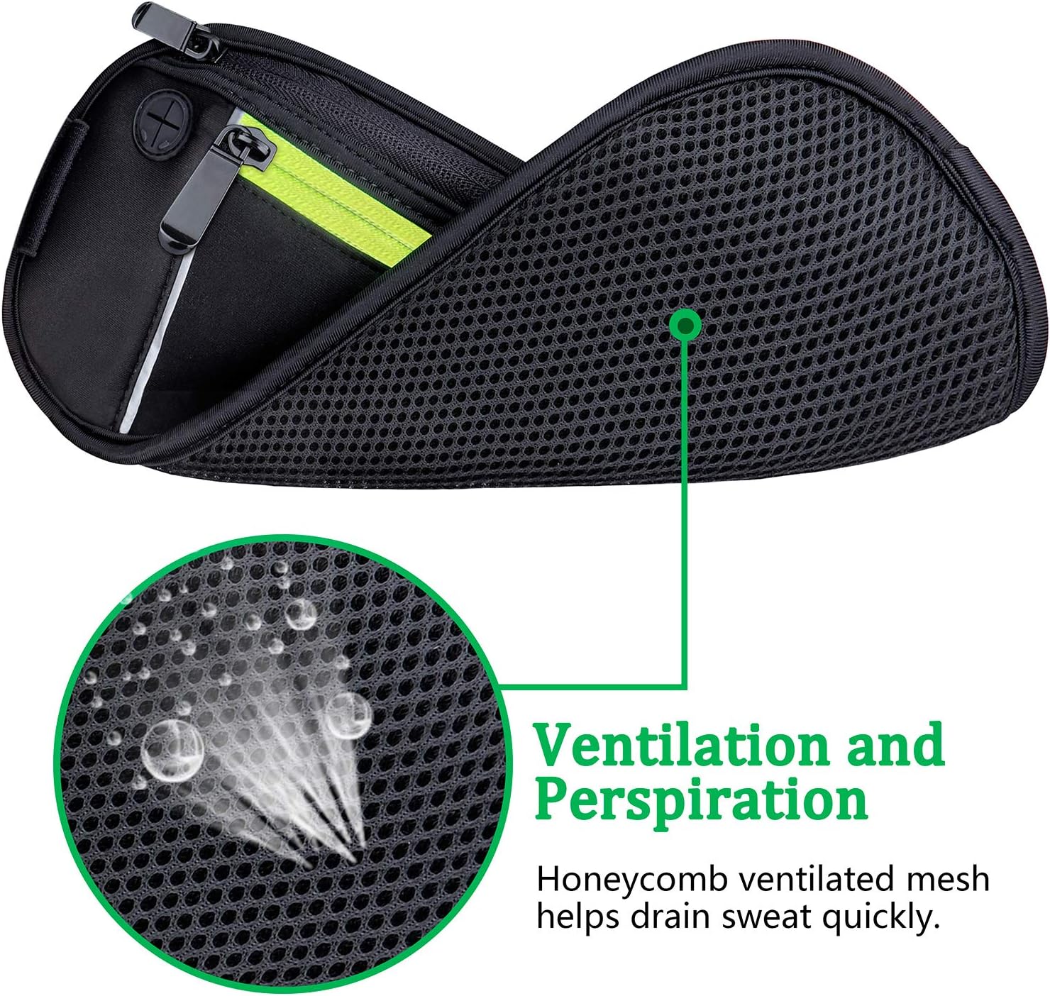 befekt gears Befekt Gears Running Belt, Waterproof Waist Pack with Large Capacity,